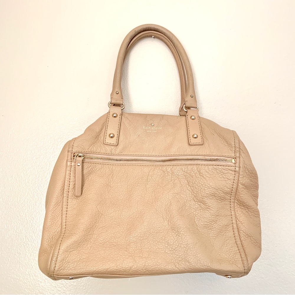 Kate Spade New York Satchel - Cobble Hill Little Murphy Tan Pebbled Leather Bag